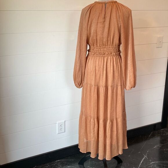 Moon River Terracotta Maxi Dress - Picture 7 of 12